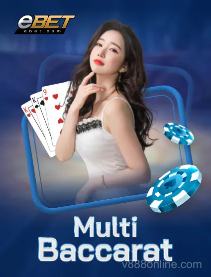 Giao diện eBet Multi Baccarat hiện đại