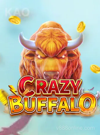 v888 Crazy Buffalo Portrait